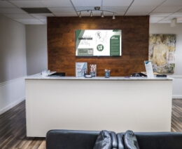 Reston Aesthetics Reception Area