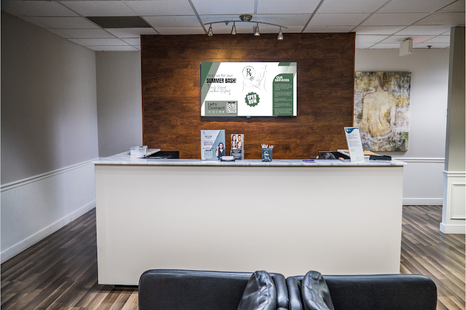 Reston aesthetics reception area