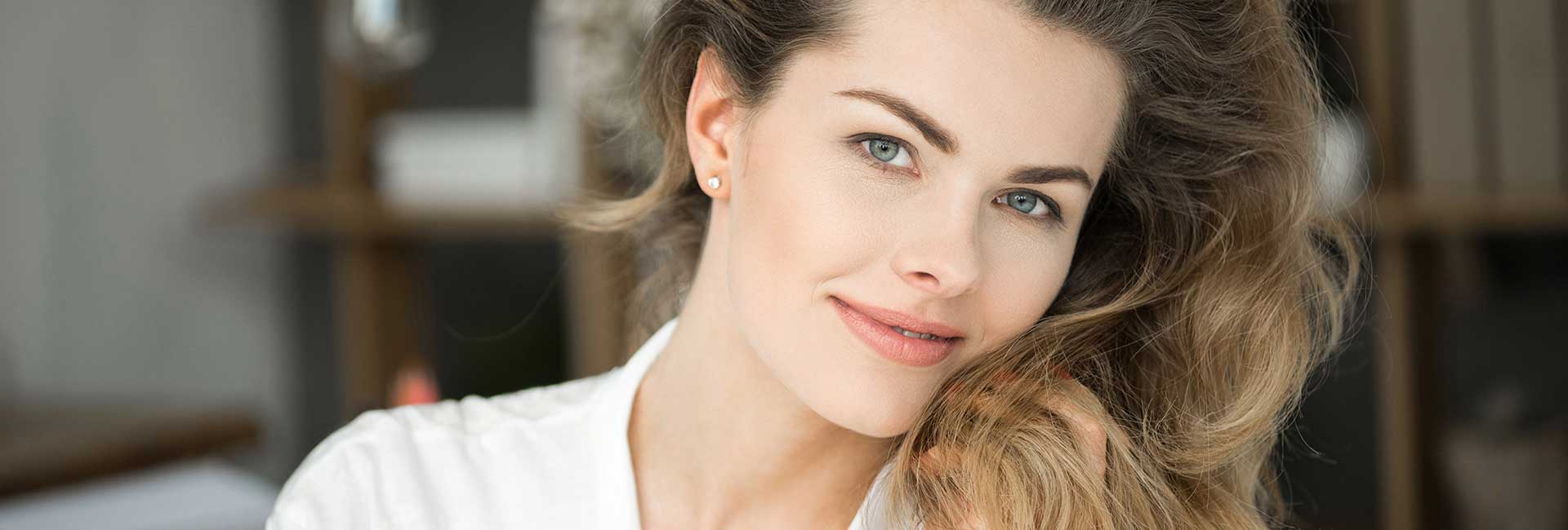 Beautiful blonde woman