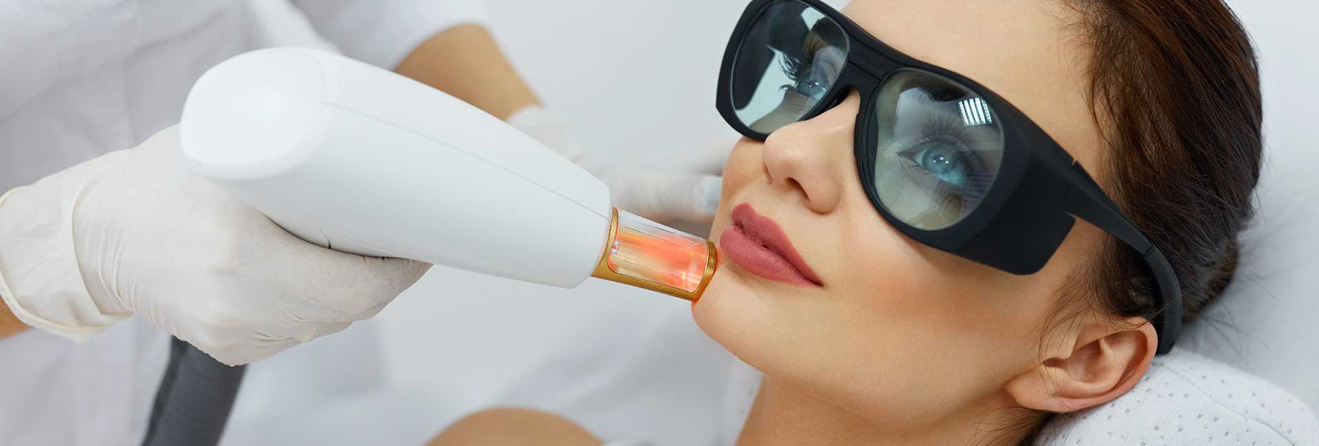 Beautiful Woman Receiving Beauty Treatment.