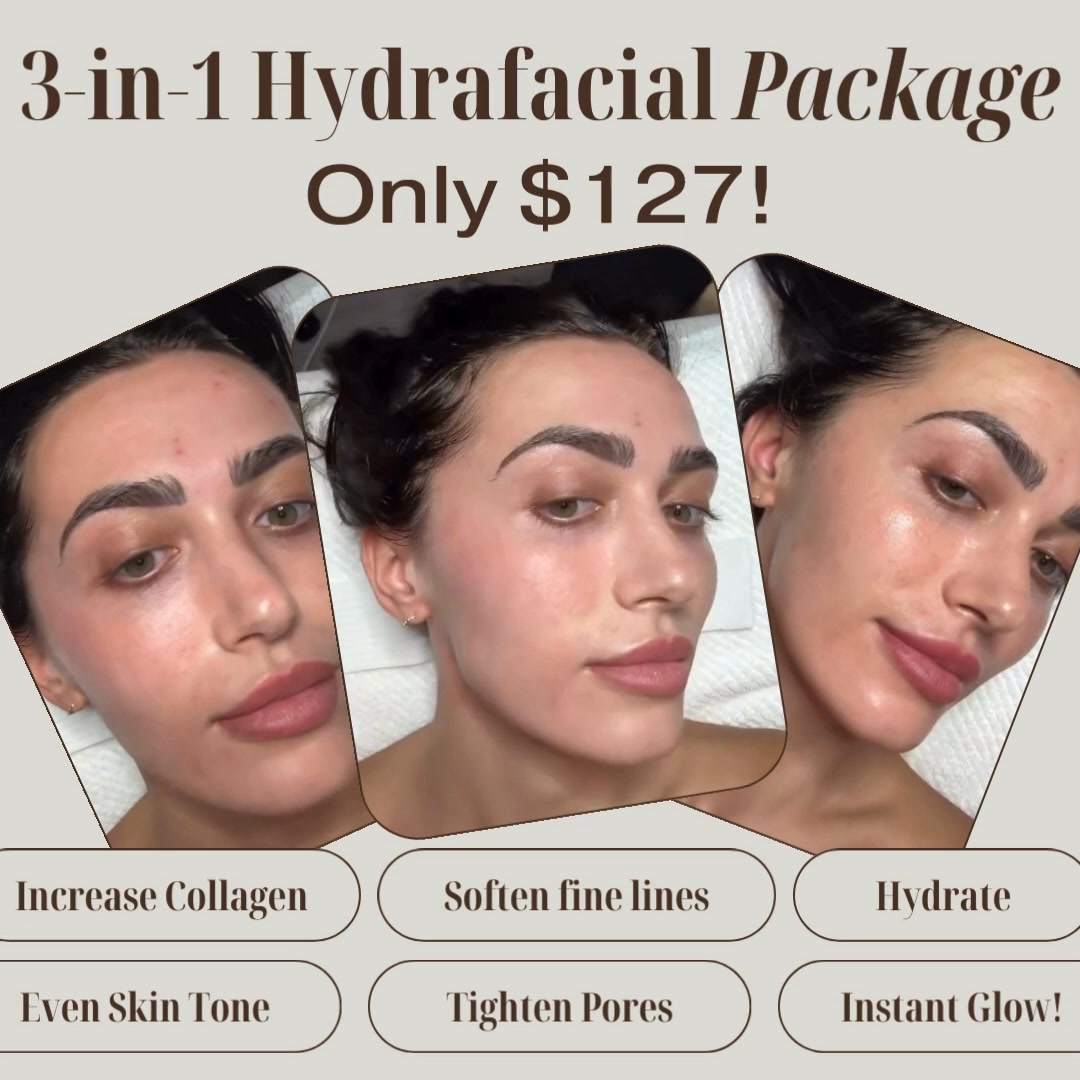 Glow and Go Hydrafacial skin reset treatment at Reston Aesthetics med spa in Reston, VA